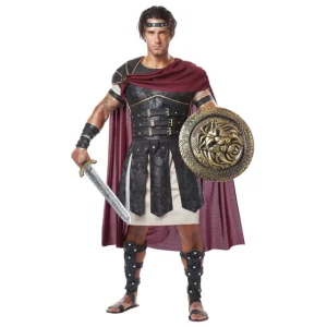 Fantasia de Gladiador Romano adulto masculino para alugar no Rio de Janeiro