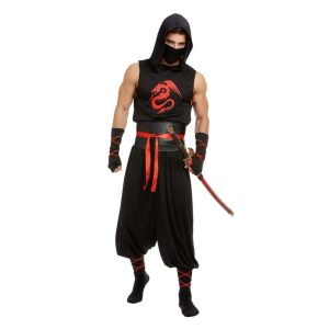 Fantasia de Ninja adulto masculino para alugar no Rio de Janeiro