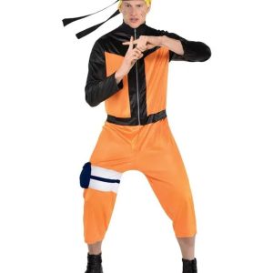 Fantasia cosplay Naruto Uzumaki adulto masculino para aluguel no Rio de Janeiro