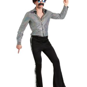 Fantasia disco anos 70 adulto masculino para aluguel no Rio de Janeiro