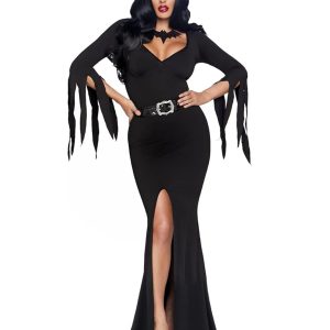 Fantasia Elvira Rainha das Trevas adulto feminino para aluguel no Rio de Janeiro