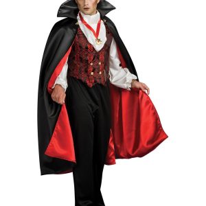 Fantasia Conde Drácula vampiro adulto masculino para aluguel no Rio de Janeiro