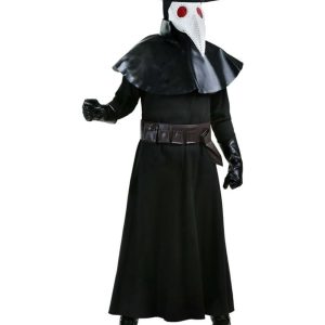 Fantasia Doutor da Peste (Plague Doctor) luxo adulto masculino para aluguel no Rio de Janeiro