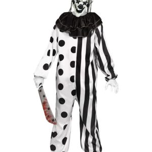 Fantasia Killer Clown palhaço assassino adulto masculino para aluguel no Rio de Janeiro