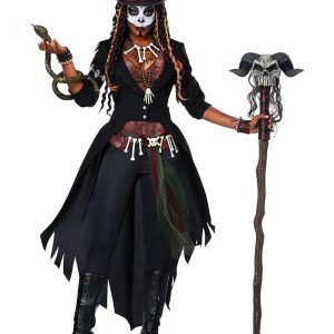 Fantasia Sacerdotisa Voodoo adulto feminino para aluguel no Rio de Janeiro